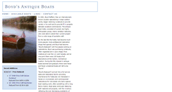 Desktop Screenshot of boydsantiqueboats.com